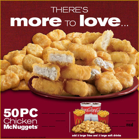 20 Piece Chicken Mcnuggets Meal Price